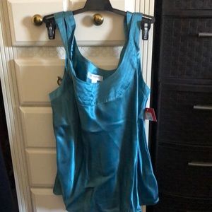 SilkySatin Camisole Style Top NWT